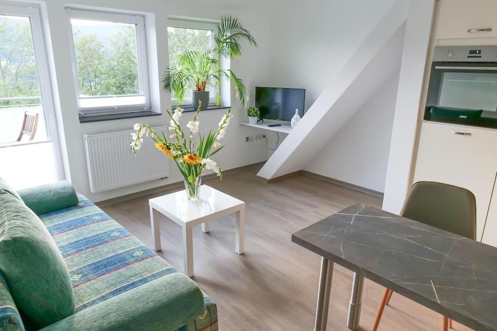 Апартаменты Wunderschoene Mit Balkon In Aue Ауэ